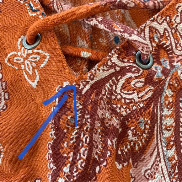 Abercrombie & Fitch romper with long sleeves and lace-up front - Picture 12 of 12